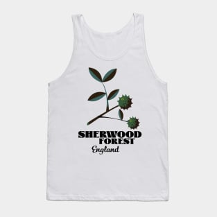 Sherwood Forest England Travel poster Tank Top